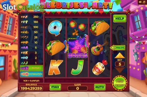 Οθόνη2. Alebrijes Party - Open Tabs (3x3) Κουλοχέρης