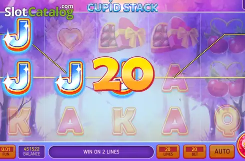 Οθόνη3. Cupid Stack - Open Tabs Κουλοχέρης