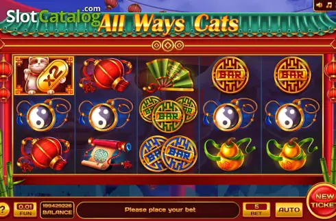 Οθόνη2. All Ways Cats - Open Tabs Κουλοχέρης