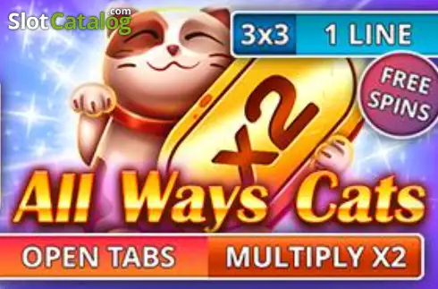 All Ways Cats - Open Tabs (3x3) Λογότυπο All Ways Cats - Open Tabs (3x3) Λογότυπο