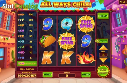 Οθόνη2. All Ways Chilli - Open Tabs (3x3) Κουλοχέρης