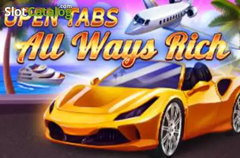 All Ways Rich - Open Tabs Λογότυπο All Ways Rich - Open Tabs Λογότυπο