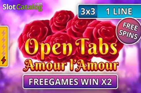 Amour l'Amour - Open Tabs (3x3) Κουλοχέρης 
