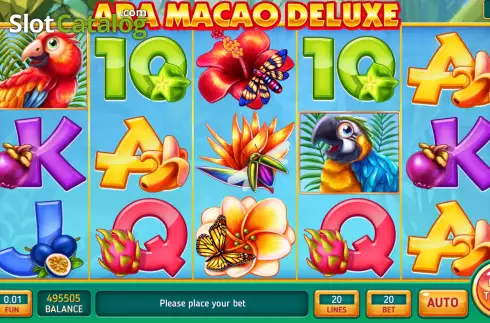 Οθόνη2. Ara Macao Deluxe - Open Tabs Κουλοχέρης