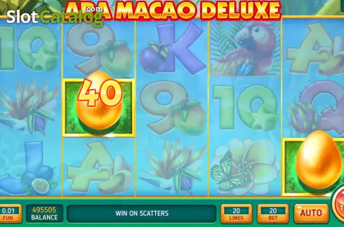 Οθόνη3. Ara Macao Deluxe - Open Tabs Κουλοχέρης