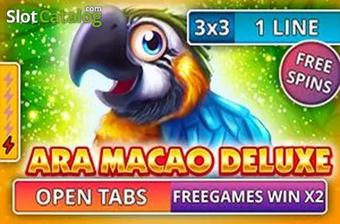 Ara Macao Deluxe - Open Tabs (3x3) Λογότυπο