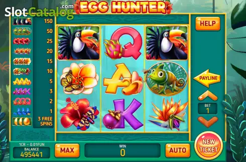 Οθόνη2. Egg Hunter - Open Tabs (3x3) Κουλοχέρης 