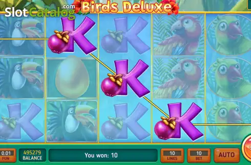 Οθόνη3. Birds Deluxe - Open Tabs Κουλοχέρης