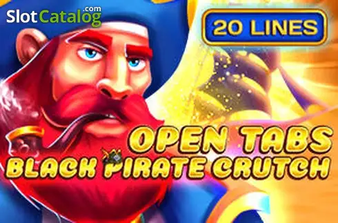 Black Pirate Crutch - Open Tabs Λογότυπο Black Pirate Crutch - Open Tabs Λογότυπο