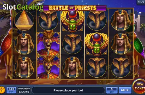 Οθόνη2. Battle of Priests - Open Tabs Κουλοχέρης