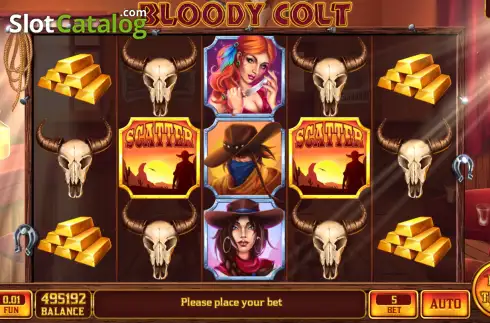 Οθόνη2. Bloody Colt - Open Tabs Κουλοχέρης 