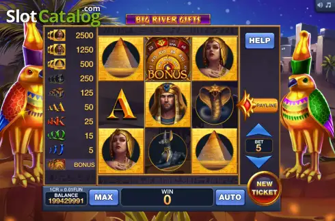 Οθόνη2. Big River Gifts - Open Tabs (3x3) Κουλοχέρης
