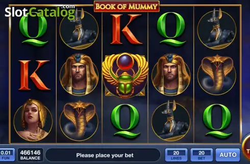 Οθόνη2. Book of Mummy - Open Tabs Κουλοχέρης 