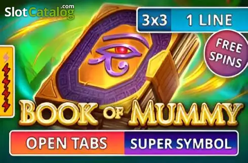 Book of Mummy - Open Tabs (3x3) Λογότυπο Book of Mummy - Open Tabs (3x3) Λογότυπο