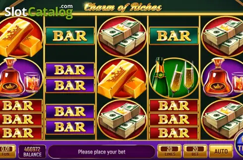 Οθόνη2. Charm of Riches - Open Tabs Κουλοχέρης