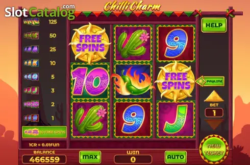 Οθόνη2. Chilli Charm - Open Tabs (3x3) Κουλοχέρης