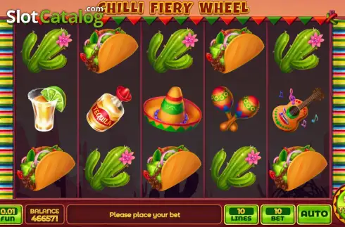 Οθόνη2. Chilli Fiery Wheel - Open Tabs Κουλοχέρης