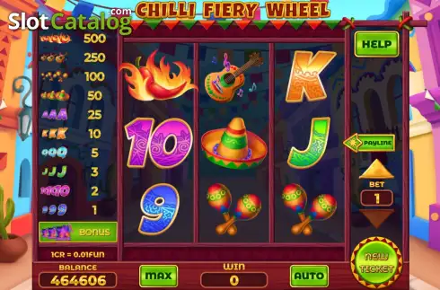 Οθόνη2. Chilli Fiery Wheel - Open Tabs (3x3) Κουλοχέρης