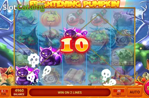 Οθόνη3. Frightening Pumpkin Κουλοχέρης