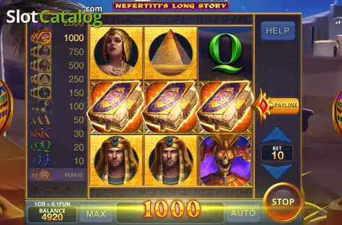 Οθόνη3. Nefertiti's Long Story (3x3) Κουλοχέρης