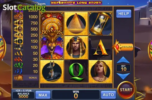 Οθόνη2. Nefertiti's Long Story (Reel Respin) Κουλοχέρης