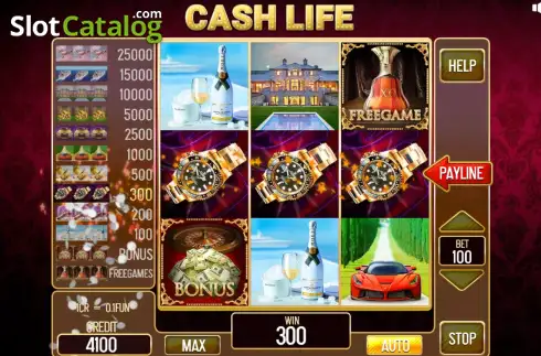 Οθόνη3. Cash Life (3x3) Κουλοχέρης