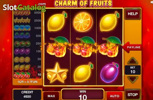 Οθόνη3. Charm of Fruits (3x3) Κουλοχέρης
