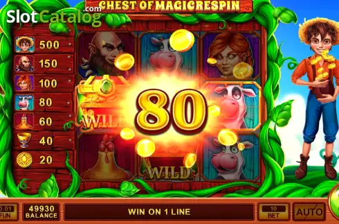 Οθόνη3. Chest of Magic Respin Κουλοχέρης