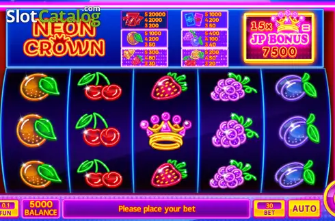 Οθόνη2. Neon Crown Κουλοχέρης