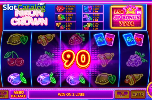 Οθόνη3. Neon Crown Κουλοχέρης
