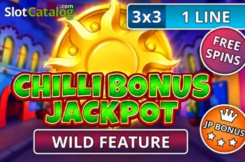 Chilli Bonus Jackpot (3x3) Λογότυπο Chilli Bonus Jackpot (3x3) Λογότυπο