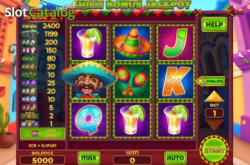 Οθόνη2. Chilli Bonus Jackpot (3x3) Κουλοχέρης