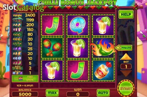 Οθόνη2. Chilli Bonus Jackpot (Swap and Win) Κουλοχέρης