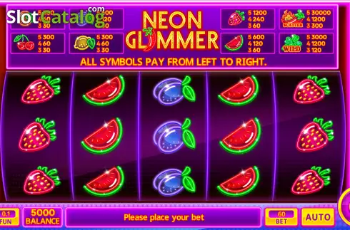 Οθόνη2. Neon Glimmer Κουλοχέρης 