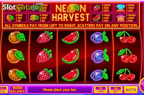 Οθόνη2. Neon Harvest Κουλοχέρης