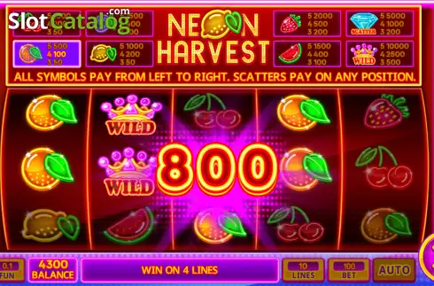 Οθόνη3. Neon Harvest Κουλοχέρης