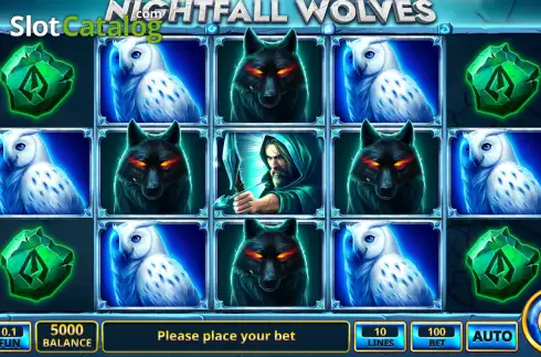 Οθόνη2. Nightfall Wolves Κουλοχέρης