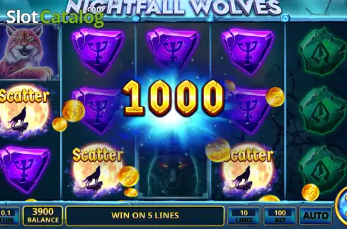 Οθόνη3. Nightfall Wolves Κουλοχέρης