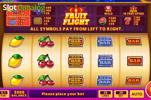 Οθόνη2. Fruit Flight Κουλοχέρης