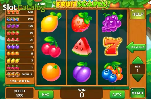 Οθόνη2. Fruit Scapes (3x3) Κουλοχέρης