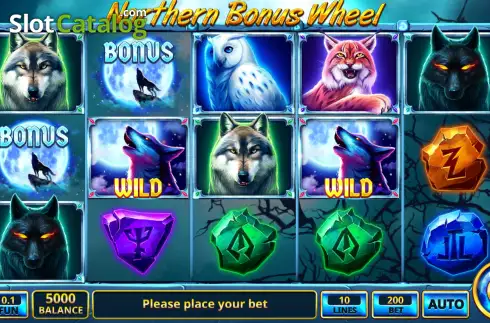 Οθόνη2. Northern Bonus Wheel Κουλοχέρης