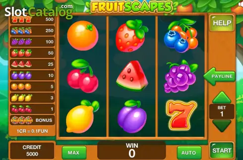 Οθόνη2. Fruit Scapes (Pull tabs) Κουλοχέρης