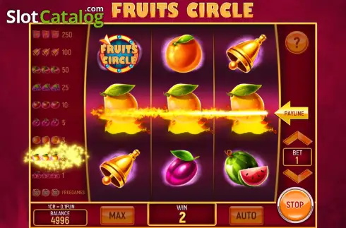 Οθόνη3. Fruits Circle (3x3) Κουλοχέρης