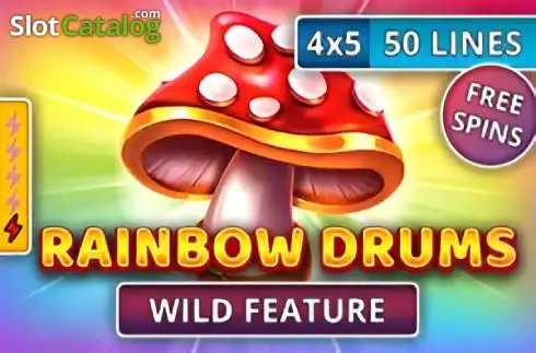 Rainbow Drums Λογότυπο Rainbow Drums Λογότυπο