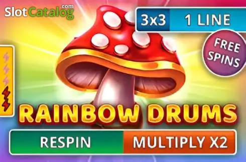 Rainbow Drums (Reel Respin) Λογότυπο Rainbow Drums (Reel Respin) Λογότυπο