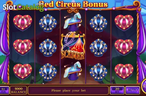 Οθόνη2. Red Circus Bonus Κουλοχέρης