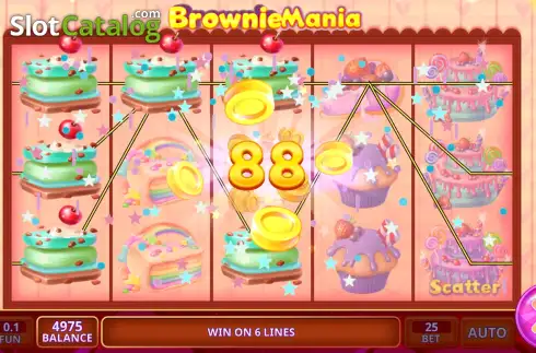 Οθόνη3. Brownie Mania Κουλοχέρης