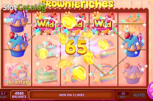 Οθόνη3. Brownie Riches Κουλοχέρης