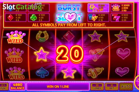 Οθόνη3. Burst Slot Κουλοχέρης