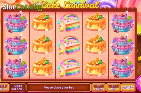 Οθόνη2. Cake Carnival Κουλοχέρης